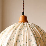 Load image into Gallery viewer, Soft fabric pendant lamp room scene
