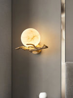 Bild in Gallery-Viewer laden, Retro Zweige Alabaster Wandleuchte