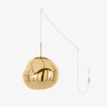 Bild in Gallery-Viewer laden, Molten PVC Organic Plug-In Pendant Light