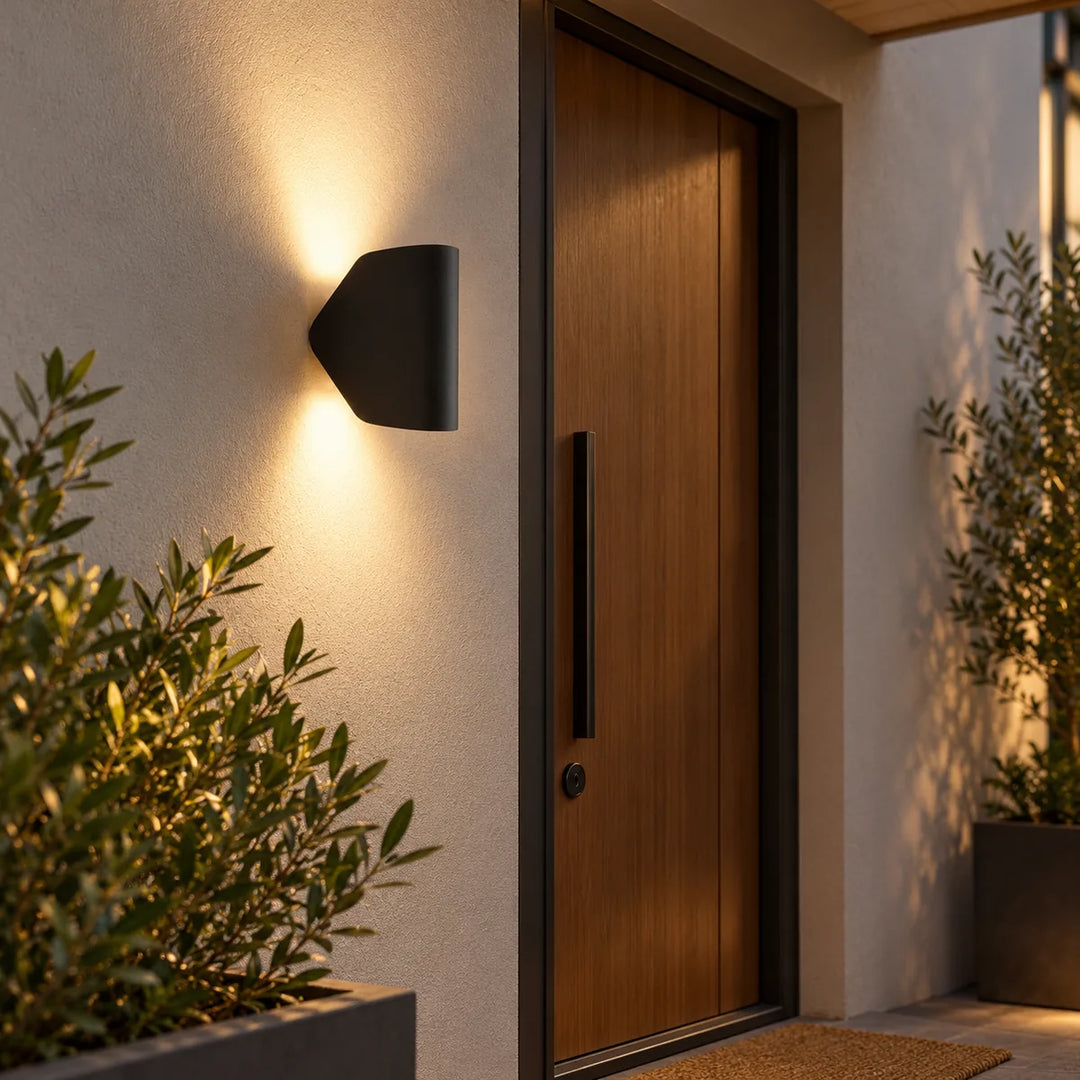 Compact Outdoor LED for a Door Wall