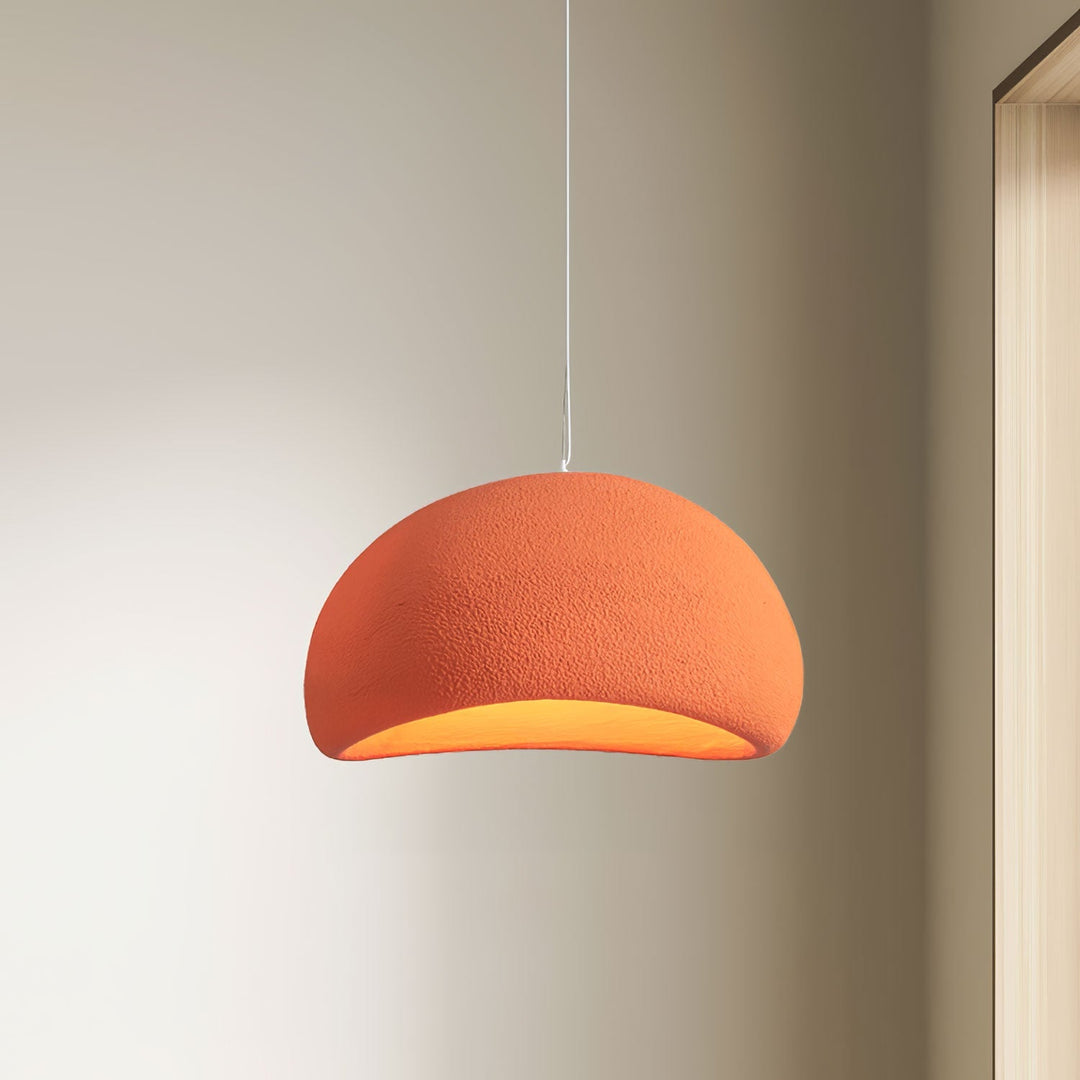Sculptural Polystyrene Ceiling Pendant Light
