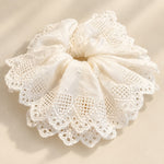 Load image into Gallery viewer, Vintage Lace Lamp Shade Covers with Bows, Pearls &amp; Floral Details