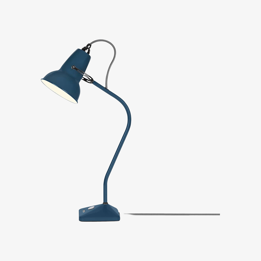 Lampe de table mini Modryx – Base pyramide design classique héritage pour la maison