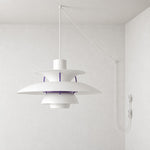 Bild in Gallery-Viewer laden, Modern Multilayer Colorful Plug‑in Swag Pendant Light - Metal Hanging Lamp