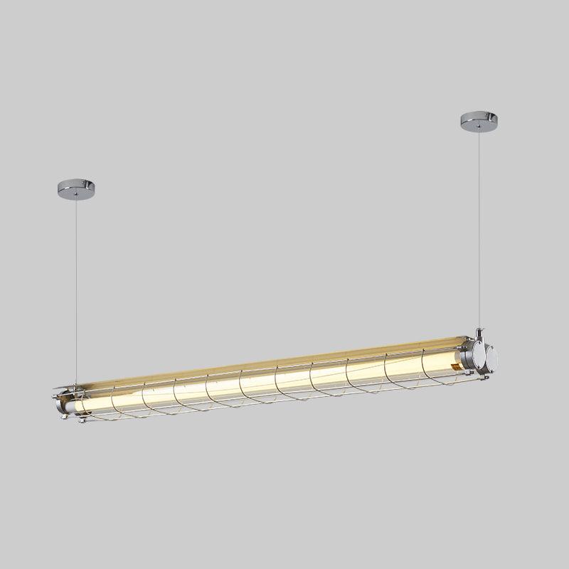 Driscoll Minimalist Linear Chandelier for Modern Living Spaces