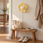 Cargar imagen en el visor de la Galería, Flower-Shaped Resin Plug-In Wall Lamp