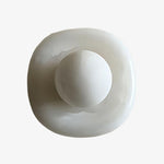 Bild in Gallery-Viewer laden, Oria Quadratische und Runde Wandleuchte - Moderne Jade-Lampe für das Schlafzimmer