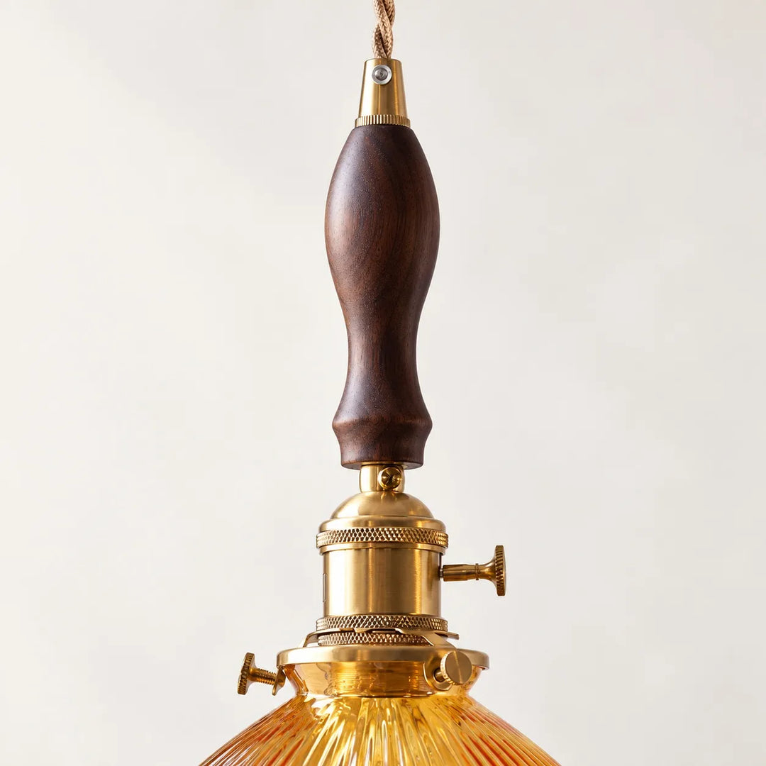 Colored Glass Pendant Light
