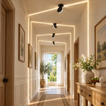 Charger l'image dans la visionneuse de galerie, Tilting Head Round Disc Aluminium Wall Light