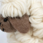 Cargar imagen en el visor de la Galería, handmade wool felt sheep figurine