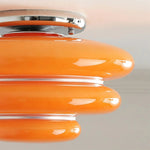 Charger l'image dans la visionneuse de galerie, Plafonnier superposé Cirren - Luminaire d'ambiance moderne et sculptural pour les salles à manger et les salons