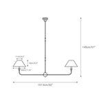 Load image into Gallery viewer, Brody Linear Chandelier
