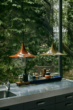 Bild in Gallery-Viewer laden, Arch-Shaped Aluminum Plug-In Pendant Light