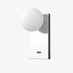 Charger l&#39;image dans la visionneuse de galerie, Applique murale Metio Dome en laiton, style milieu de siècle moderne – Un éclairage polyvalent pour les espaces de vie
