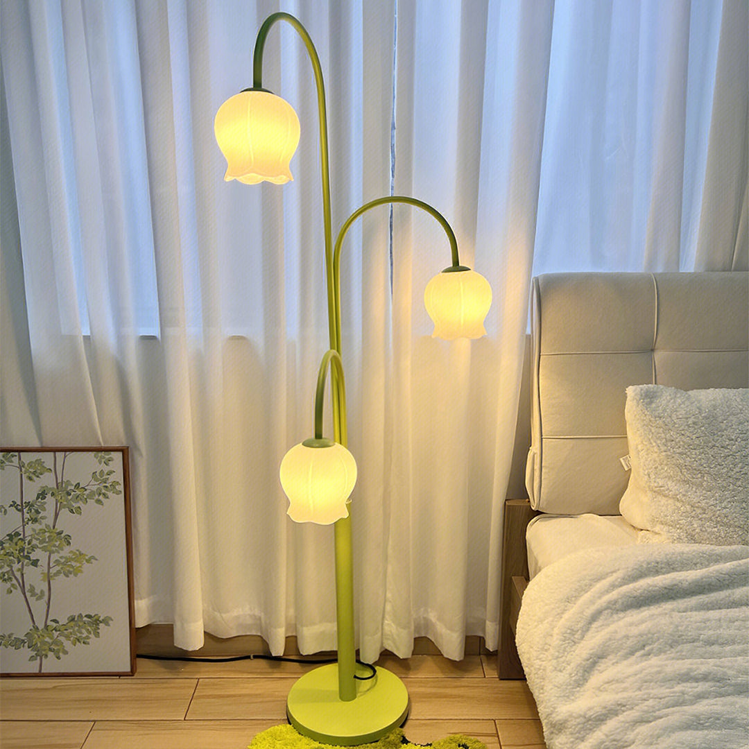 Lámpara de pie Bell Orchid
