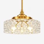 Charger l'image dans la visionneuse de galerie, Vintage Adjustable Glass Pendant Light