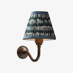 Load image into Gallery viewer, Cottaloy Vintage Fabric Curved Arm Wall Lamp for Living Room or Bedroom