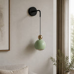 Bild in Gallery-Viewer laden, Glintap Nordische Globus Wandlampe – Minimalistische Akzentleuchte für Schlafzimmerinterieur