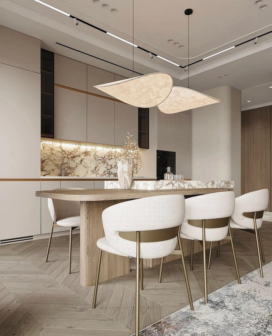 Cloudlike Mulberry Silk Plug-In Pendant Light