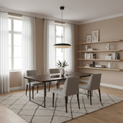 Lámpara Colgante Minimalista Modellis con Líneas Limpias – Iluminación Contemporánea para Espacios Habitables N29