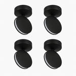 Charger l'image dans la visionneuse de galerie, Black SPECTRA set of 4 LED ceiling and wall lights