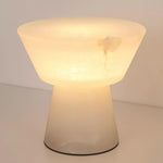 Bild in Gallery-Viewer laden, Beta Marmor Alabaster Tischlampe