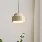 Charger l&#39;image dans la visionneuse de galerie, Lampe suspendue en résine de style nordique traditionnel orange câblée

