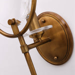 Cargar imagen en el visor de la Galería, Oval Glass Wall Sconce With Pull Chain