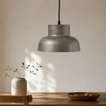 Cargar imagen en el visor de la Galería, Aged Metal Industrial Pendant Light