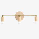Charger l&#39;image dans la visionneuse de galerie, Mobilux Line Wood and Vanity Light - Bohemian Bathroom Lighting Fixture
