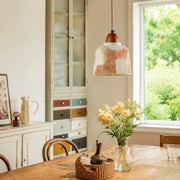 Bright dining room scale scene