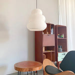 Bild in Gallery-Viewer laden, Beige Mulberry Paper Swag Pendant Light