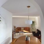 Load image into Gallery viewer, Lumivelle Pebble Pendant Light - Adjustable Glass Shade - Modern Lighting
