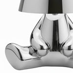 Bild in Gallery-Viewer laden, Aurabrova Wiederaufladbare Tischlampe in Menschenform – Moderne Aluminiumlampe für das Wohnzimmer