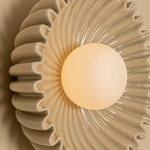 Load image into Gallery viewer, Glova Ceramic Petal Art Wall Light Nordic - Hallway Statement Light