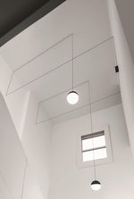 Bild in Gallery-Viewer laden, Metal Polycarbonate Ceiling Pendant Light