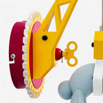 Bild in Gallery-Viewer laden, Close-up of crane arm and red gear housing