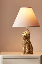 Cargar imagen en el visor de la Galería, Lámpara de mesa única Pawdia: lámpara decorativa de cerámica con forma de animal
