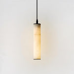 Charger l'image dans la visionneuse de galerie, Lampe suspendue tube en albâtre Calder