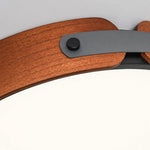 Bild in Gallery-Viewer laden, Walnut Full Spectrum Flush Mount Ceiling Light