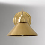 Charger l&#39;image dans la visionneuse de galerie, Aurenza Curved Arm Globe Wall Sconce – Modern Industrial Wall Lamp for Bathroom, Bedroom, and Hallway
