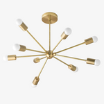Charger l&#39;image dans la visionneuse de galerie, Lustre moderne Mobilux Line - Plafonnier milieu du siècle
