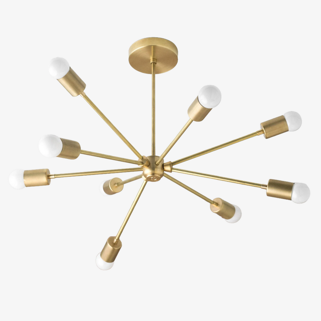 Lustre moderne Mobilux Line - Plafonnier milieu du siècle