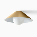 Cargar imagen en el visor de la Galería, Lámpara de techo semiempotrada Brivana - Iluminación moderna para el hogar
