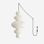Load image into Gallery viewer, Stacked Mulberry Paper Swag Pendant