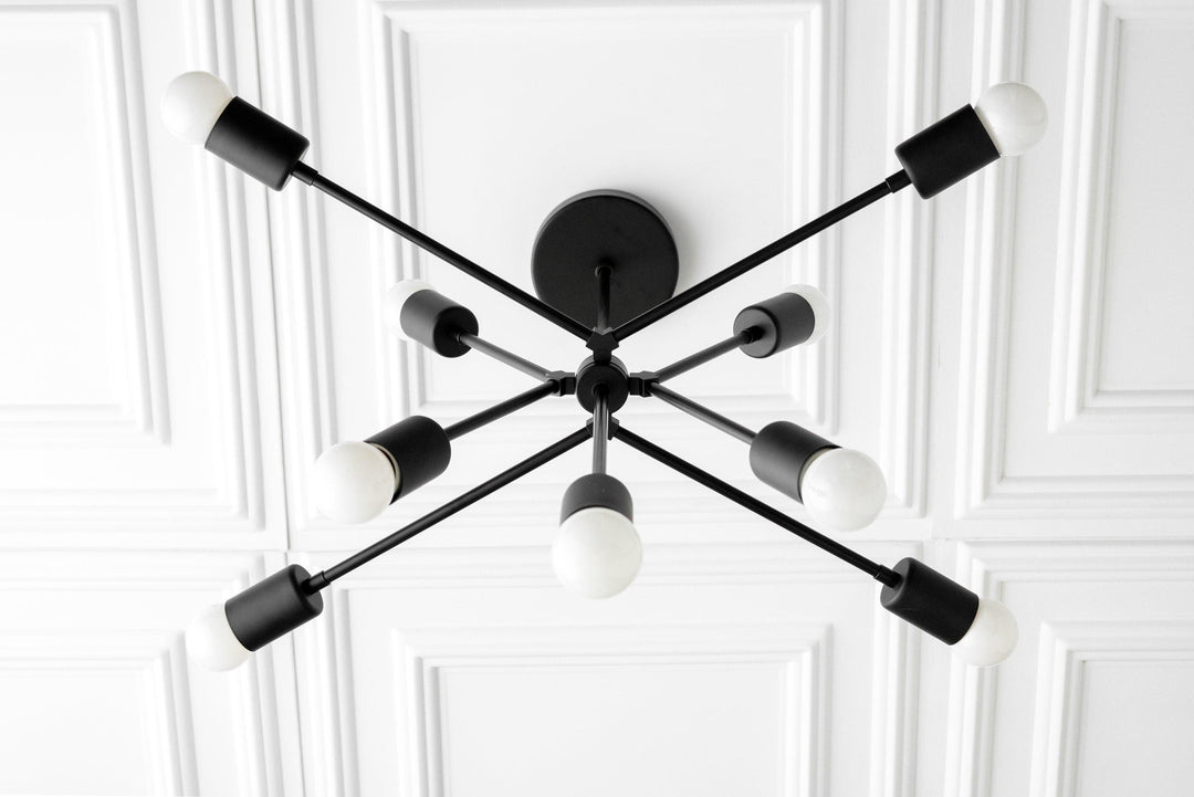 Lustre moderne Mobilux Line - Plafonnier milieu du siècle