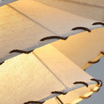 Load image into Gallery viewer, White Fabric And Metal Plug-In Pendant