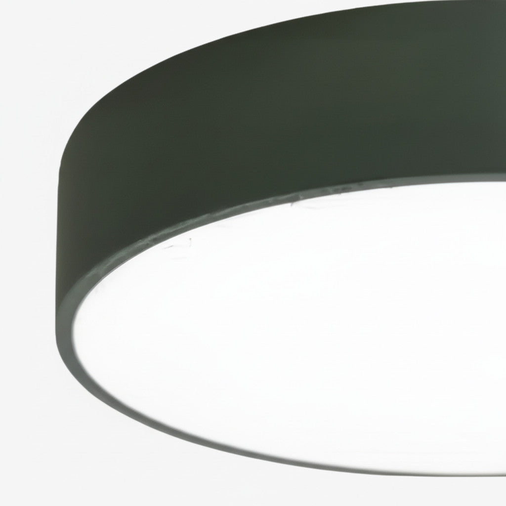 Plafonnier LED Rond Minimaliste Rondi - Design Circulaire en Fer pour Salon et Chambre