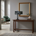 Load image into Gallery viewer, Culletto Rectangular Stained Glass Mosaic – Artisan Style Table Lamp for Bedroom and Hallway Accent Lighting