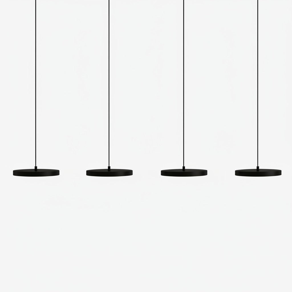 Feranox Skulpturale runde Pendelleuchte im modernen Stil für die Beleuchtung des Esstisches